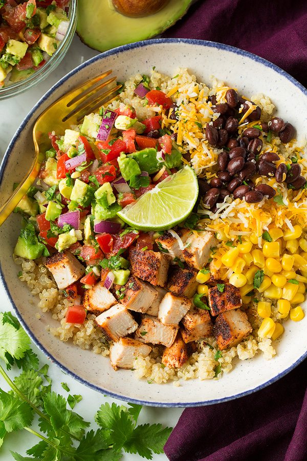 Mastering Grilled Chicken Burrito Bowls with Fresh Avocado Salsa